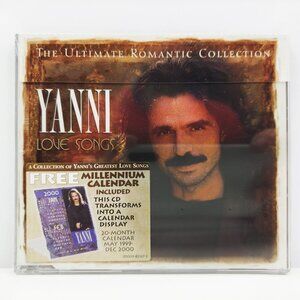 Yanni Love Songs CD 1999 Ultimate Romantic Collection Y2K 2000 Calendar Sealed